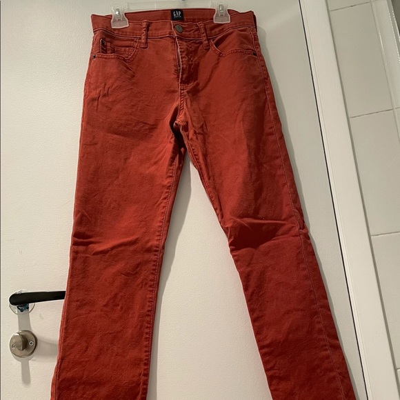 GAP skinny slim red jeans - Picture 5 of 6
